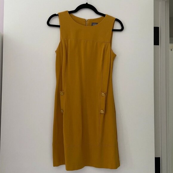 Vince Camuto Dresses & Skirts - Vince Camuto dress, short, mustard yellow, size 2, worn once